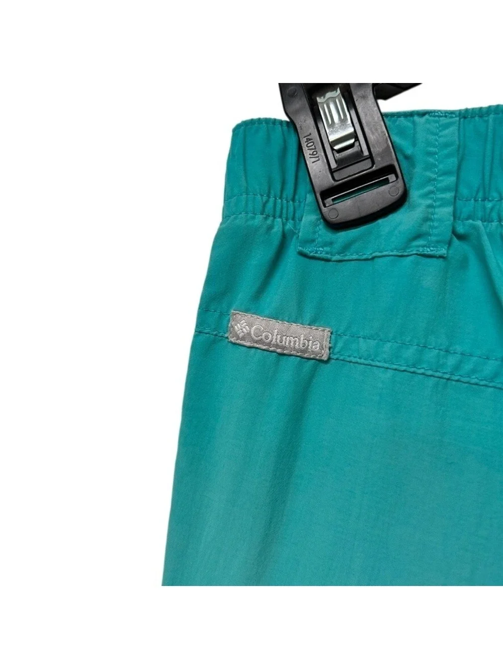 Columbia Women's Teal Sandy River Hiking Outdoor Court Shorts Size S